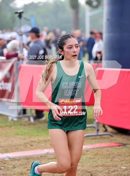 Thumbnail 1 in CIF Central Section Cross Country Championships (Girls D1 Race) photogallery.