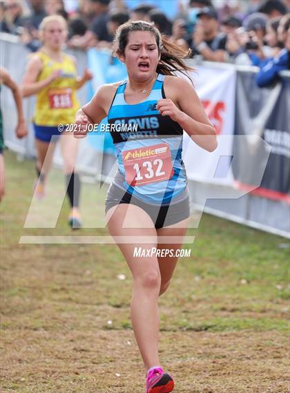 Thumbnail 2 in CIF Central Section Cross Country Championships (Girls D1 Race) photogallery.