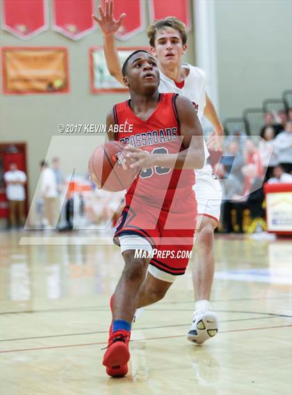 Thumbnail 2 in Chaparral vs Crossroads (Hoophall West) photogallery.