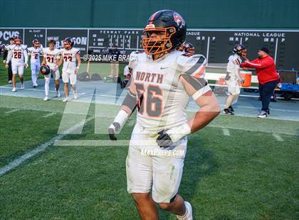 Thumbnail 1 in Newton North vs. Brookline (High School Football at Fenway) photogallery.