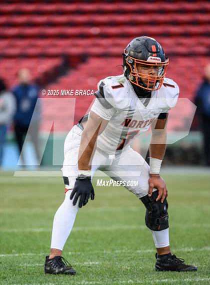 Thumbnail 1 in Newton North vs. Brookline (High School Football at Fenway) photogallery.