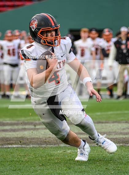 Thumbnail 3 in Newton North vs. Brookline (High School Football at Fenway) photogallery.
