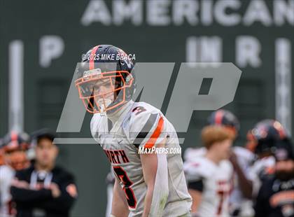 Thumbnail 3 in Newton North vs. Brookline (High School Football at Fenway) photogallery.