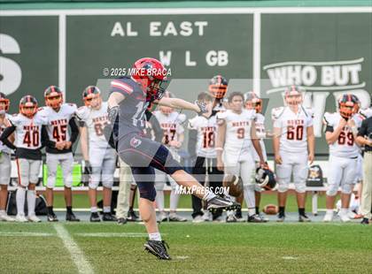Thumbnail 2 in Newton North vs. Brookline (High School Football at Fenway) photogallery.