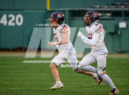 Thumbnail 1 in Newton North vs. Brookline (High School Football at Fenway) photogallery.