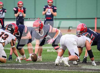 Thumbnail 2 in Newton North vs. Brookline (High School Football at Fenway) photogallery.