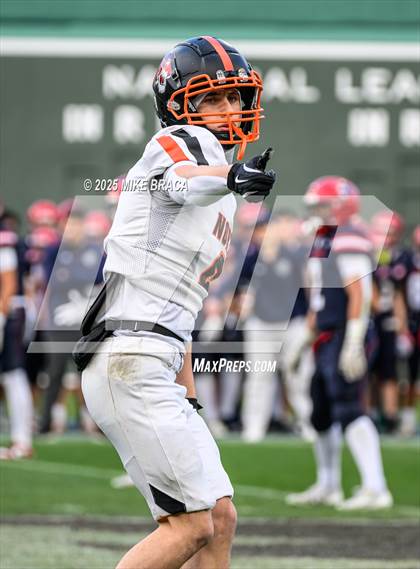 Thumbnail 2 in Newton North vs. Brookline (High School Football at Fenway) photogallery.