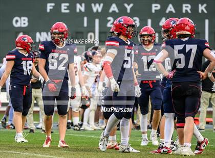 Thumbnail 2 in Newton North vs. Brookline (High School Football at Fenway) photogallery.