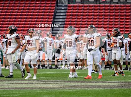 Thumbnail 3 in Newton North vs. Brookline (High School Football at Fenway) photogallery.