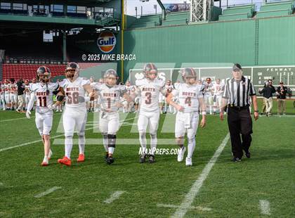 Thumbnail 2 in Newton North vs. Brookline (High School Football at Fenway) photogallery.