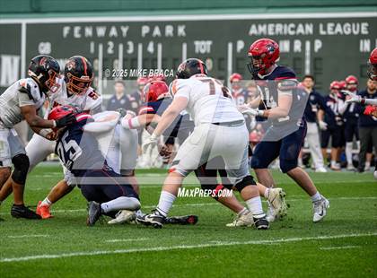 Thumbnail 2 in Newton North vs. Brookline (High School Football at Fenway) photogallery.