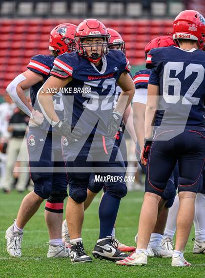 Thumbnail 1 in Newton North vs. Brookline (High School Football at Fenway) photogallery.
