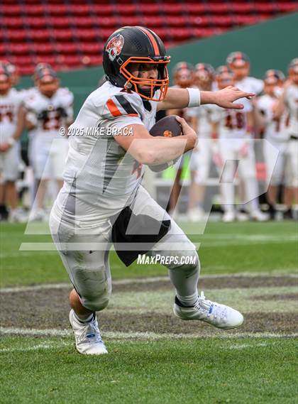 Thumbnail 1 in Newton North vs. Brookline (High School Football at Fenway) photogallery.