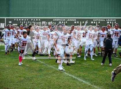 Thumbnail 1 in Newton North vs. Brookline (High School Football at Fenway) photogallery.