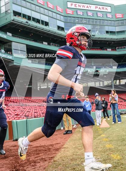 Thumbnail 1 in Newton North vs. Brookline (High School Football at Fenway) photogallery.