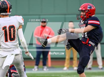 Thumbnail 1 in Newton North vs. Brookline (High School Football at Fenway) photogallery.