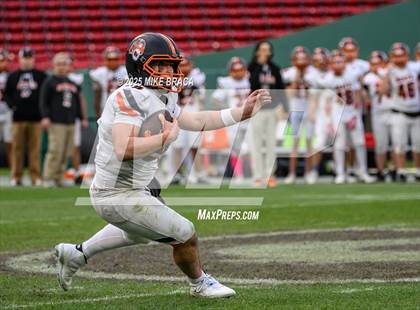 Thumbnail 3 in Newton North vs. Brookline (High School Football at Fenway) photogallery.