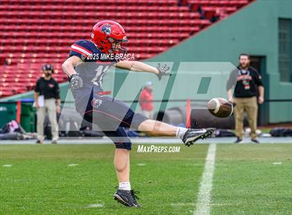Thumbnail 2 in Newton North vs. Brookline (High School Football at Fenway) photogallery.