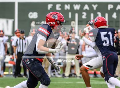 Thumbnail 1 in Newton North vs. Brookline (High School Football at Fenway) photogallery.