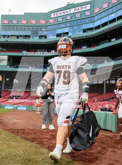 Thumbnail 2 in Newton North vs. Brookline (High School Football at Fenway) photogallery.