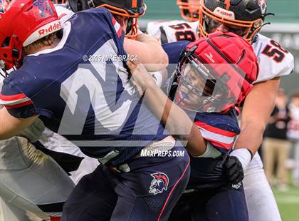 Thumbnail 1 in Newton North vs. Brookline (High School Football at Fenway) photogallery.