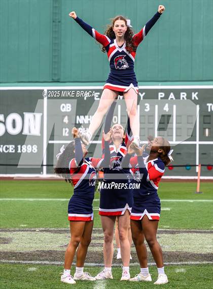 Thumbnail 2 in Newton North vs. Brookline (High School Football at Fenway) photogallery.