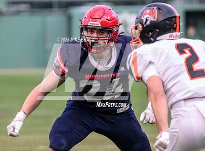 Thumbnail 3 in Newton North vs. Brookline (High School Football at Fenway) photogallery.