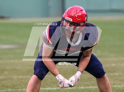 Thumbnail 2 in Newton North vs. Brookline (High School Football at Fenway) photogallery.