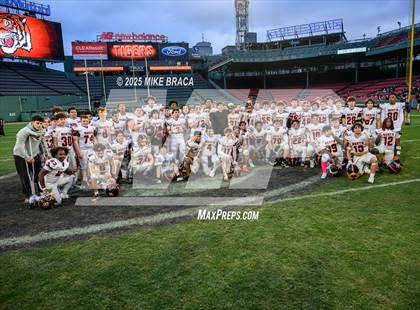 Thumbnail 2 in Newton North vs. Brookline (High School Football at Fenway) photogallery.