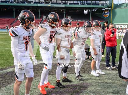 Thumbnail 2 in Newton North vs. Brookline (High School Football at Fenway) photogallery.