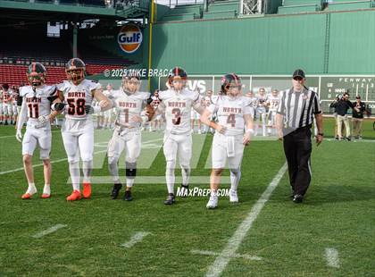 Thumbnail 3 in Newton North vs. Brookline (High School Football at Fenway) photogallery.