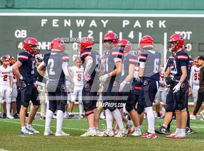 Thumbnail 1 in Newton North vs. Brookline (High School Football at Fenway) photogallery.