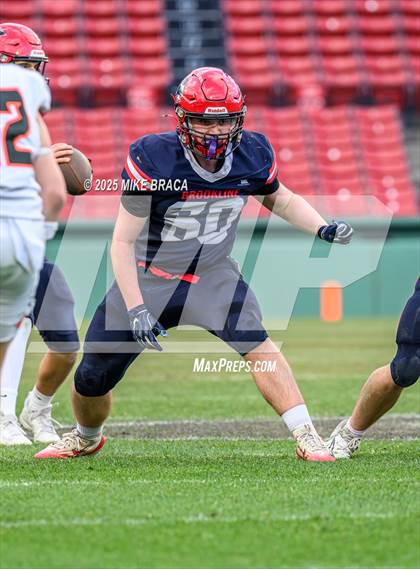 Thumbnail 3 in Newton North vs. Brookline (High School Football at Fenway) photogallery.