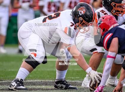Thumbnail 1 in Newton North vs. Brookline (High School Football at Fenway) photogallery.