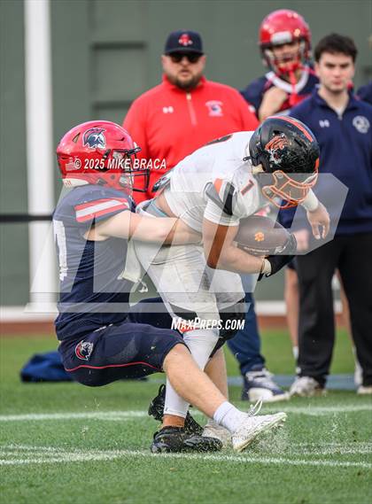 Thumbnail 1 in Newton North vs. Brookline (High School Football at Fenway) photogallery.