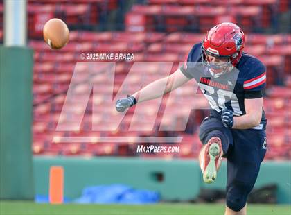 Thumbnail 2 in Newton North vs. Brookline (High School Football at Fenway) photogallery.