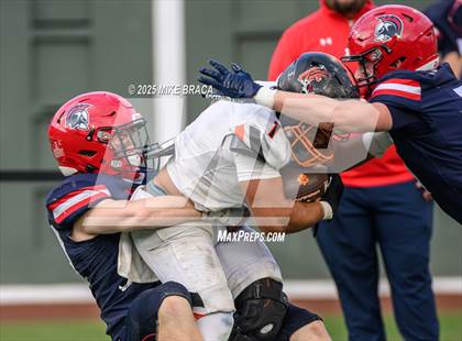 Thumbnail 2 in Newton North vs. Brookline (High School Football at Fenway) photogallery.