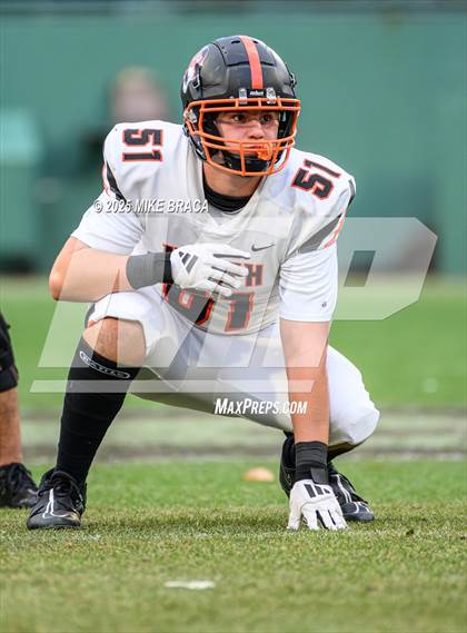Thumbnail 1 in Newton North vs. Brookline (High School Football at Fenway) photogallery.