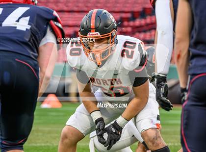 Thumbnail 2 in Newton North vs. Brookline (High School Football at Fenway) photogallery.