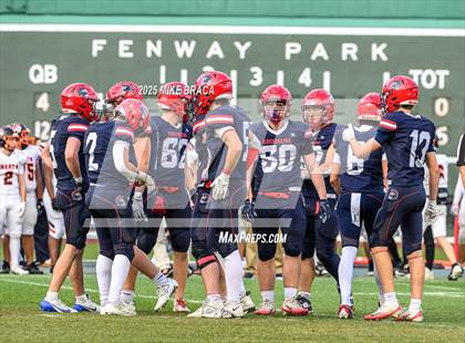 Thumbnail 2 in Newton North vs. Brookline (High School Football at Fenway) photogallery.