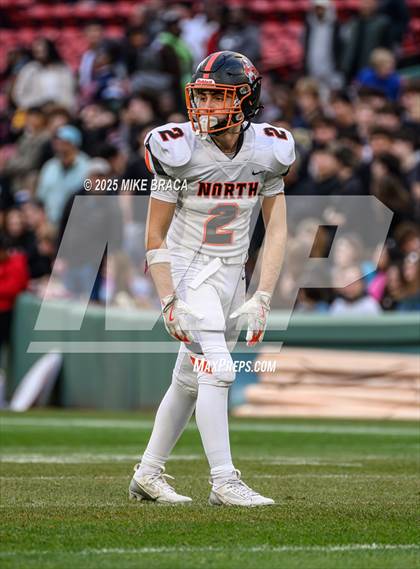 Thumbnail 2 in Newton North vs. Brookline (High School Football at Fenway) photogallery.