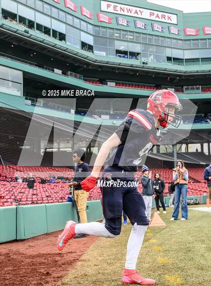 Thumbnail 2 in Newton North vs. Brookline (High School Football at Fenway) photogallery.