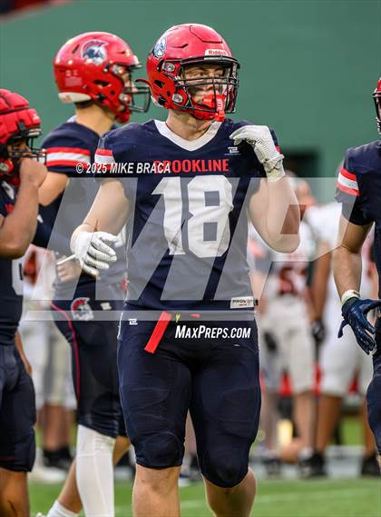 Thumbnail 3 in Newton North vs. Brookline (High School Football at Fenway) photogallery.