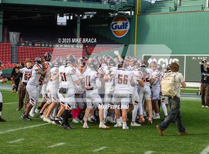Thumbnail 3 in Newton North vs. Brookline (High School Football at Fenway) photogallery.