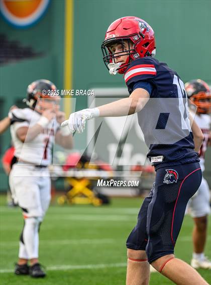 Thumbnail 1 in Newton North vs. Brookline (High School Football at Fenway) photogallery.