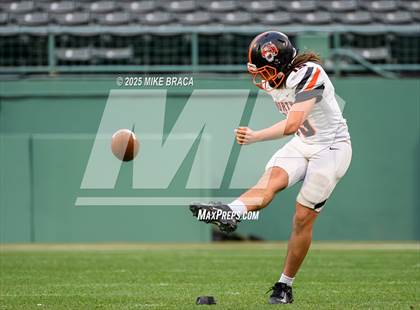 Thumbnail 1 in Newton North vs. Brookline (High School Football at Fenway) photogallery.