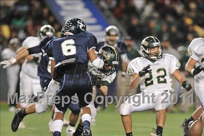 Thumbnail 2 in Le Grand vs. Sierra Canyon (CIF State Small Schools Final) photogallery.