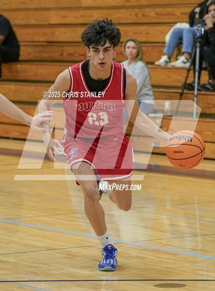 Thumbnail 1 in Salpointe Catholic vs North (PXU Coyote Classic) photogallery.