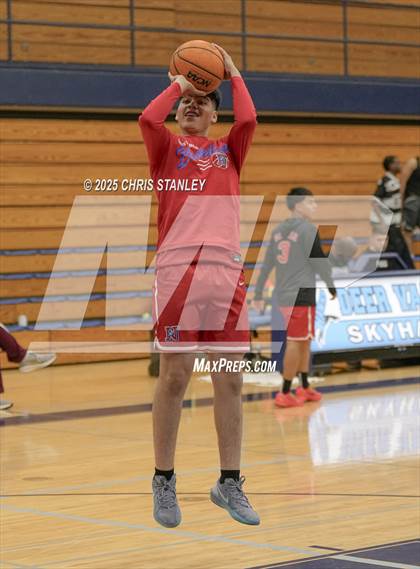 Thumbnail 2 in Salpointe Catholic vs North (PXU Coyote Classic) photogallery.