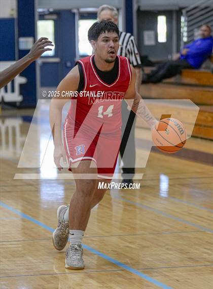 Thumbnail 2 in Salpointe Catholic vs North (PXU Coyote Classic) photogallery.